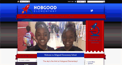 Desktop Screenshot of hobgoodelementary.net